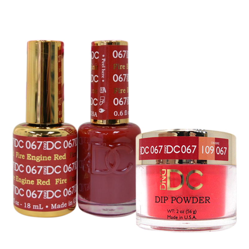 DC 3in1 Dipping Powder + Gel Polish + Nail Lacquer, DC067